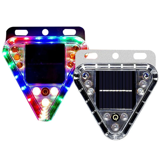 Magnetic Touch Switch Solar Warning Multicolor Wireless Strobe