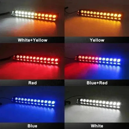 For Waterproof Emergency Strobe Windshield Trailer 1PC 12 Strobe
