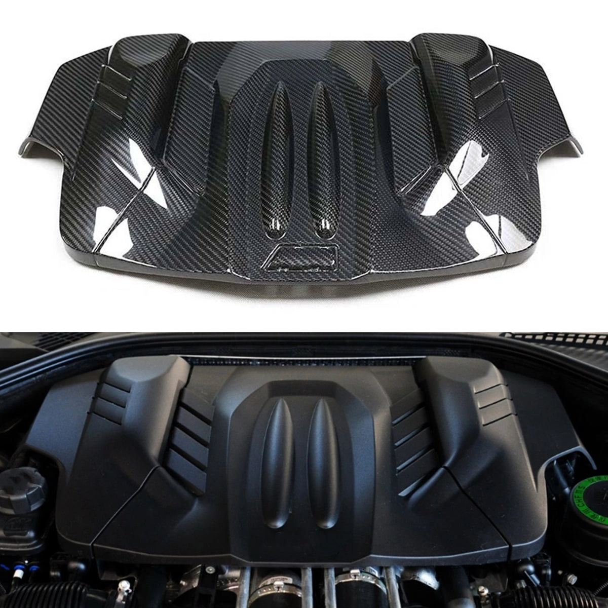 For BMW F10 M5 2012-2016 F06 Dry Carbon Fiber Engine Hood Cover
