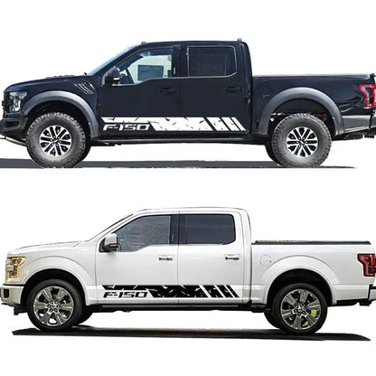 For Ford Rapter F150 Sport Stripe Side Door Body Stickers Decals