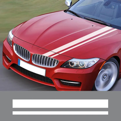 Hood Cover Sticker Vinyl Film Racing Stickers Tuning Long