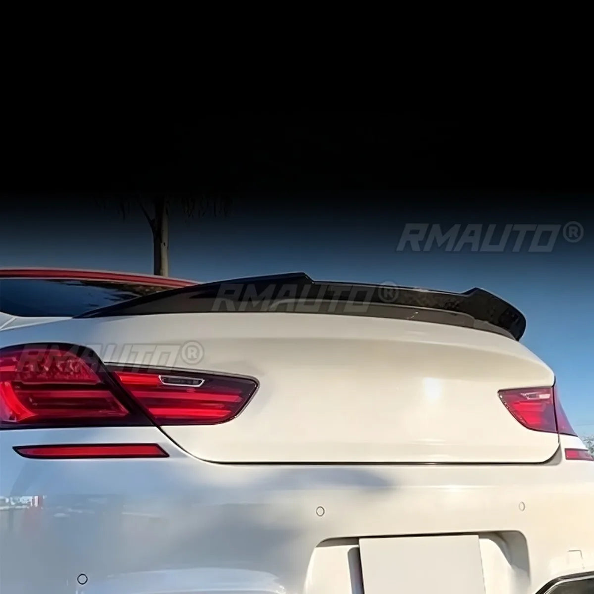 For BMW 6 Series F06 2011-2016 Rear Wing Trunk Spoiler Diffuser
