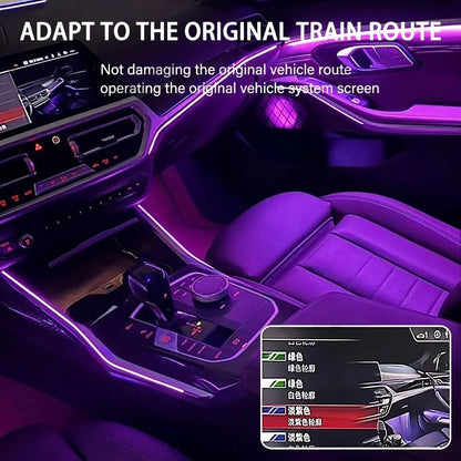 For BMW 5 Series G30 LED Colors Door Dashboard Footwell Ambient