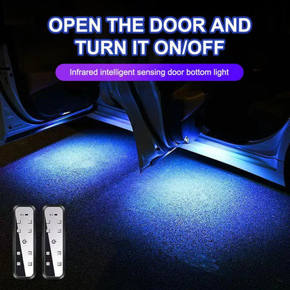 Door Colorful Flashing Welcome Magnetic Paste Open Emergency