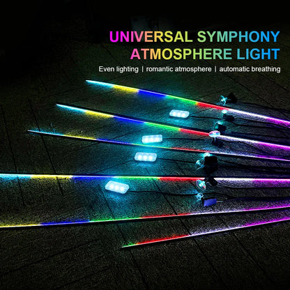 Ambient In RGB Colors Symphony Interior Acrylic Guide Fiber
