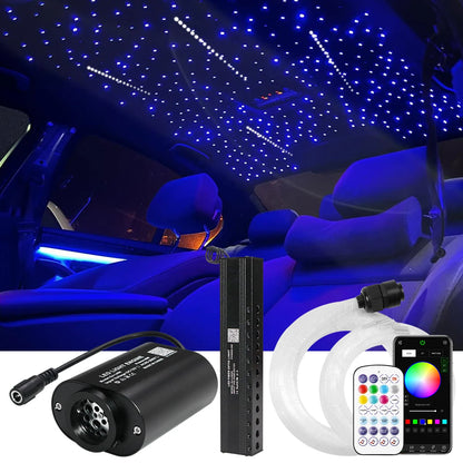 6W Rgbw Roof Star Twinkle Fiber Optic Ceiling Lighting