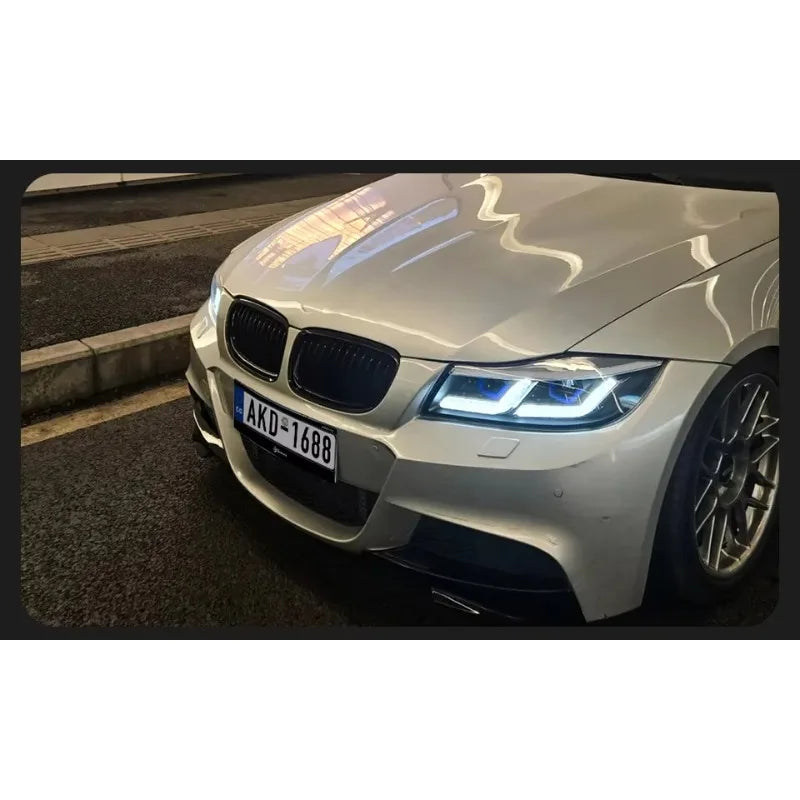 For BMW E90 Headlight Projector Lens Series 330I 320I Signal