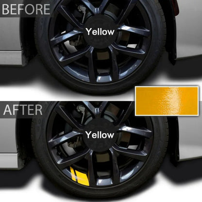 For Dodge Chrysler Jeep 6PCS Sticker Reflective Wheel Hub Decals