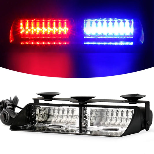 Strobe Signal Emergency Windshield Warning Beacon Red Blue Yellow