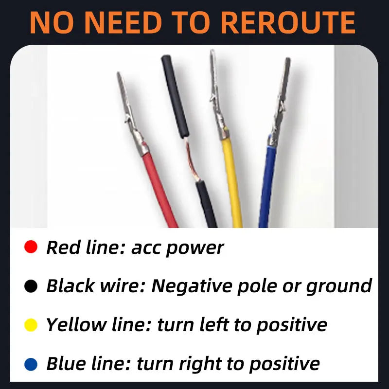 1PCS Hood Strip Dynamic Daytime Running Turn Signal Scan