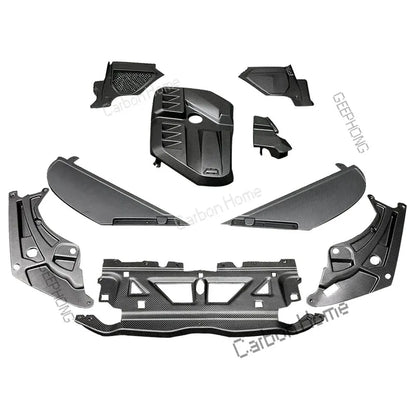 For BMW G87 M2 2023 G82 G83 S58 G80 G81 M3 2021-2025 Dry Carbon