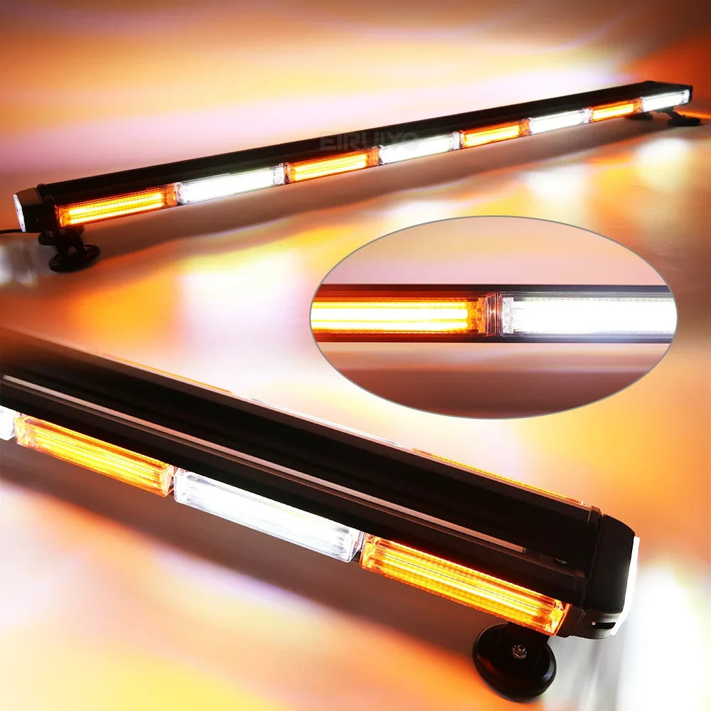 Truck Tow Cob Flash Warning Bar Safety Strobe Emergency