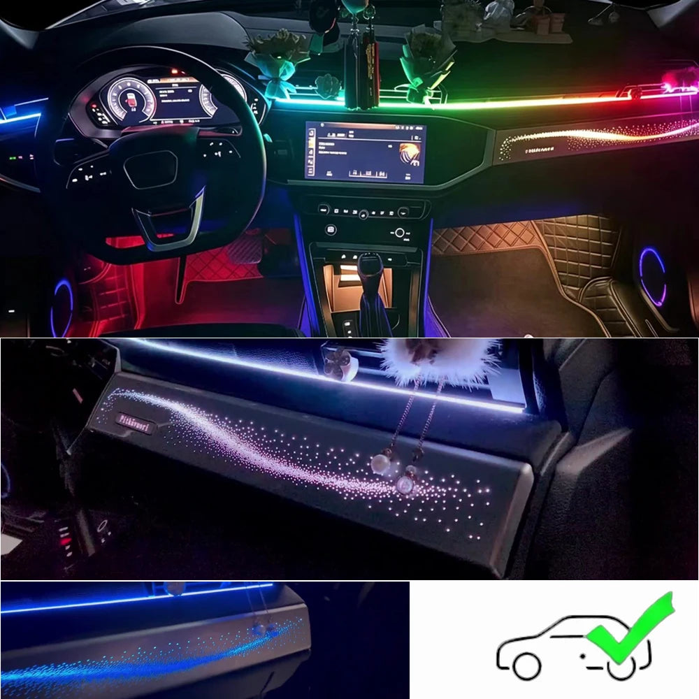 For Audi Q3 2019-2024 Dynamic Ambient Lighting Colors Original