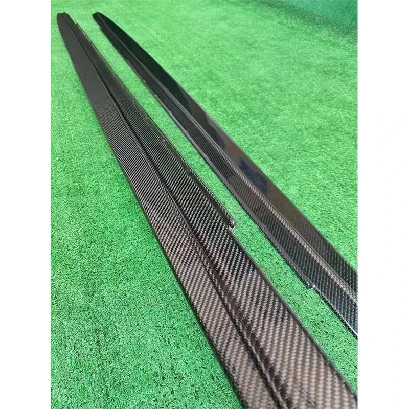 For BMW 5 Series M5 F90 G30 G38 Carbon Fiber Side Skirts Bumper