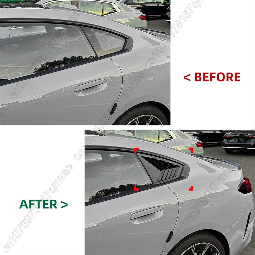For BMW 2 Series F74 2025+ Gloss Black 2PCS Rear Side Window