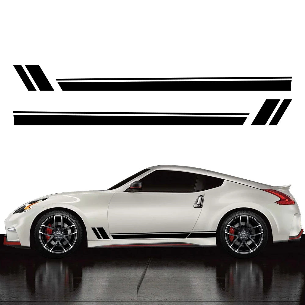 For Nissan Z-Cars 370Z Fairlady Z34 Side Stripe Stickers Fashion