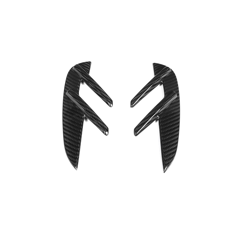 For BMW M3 Series G80 G81 Real Dry Carbon Fiber Side Fender M4