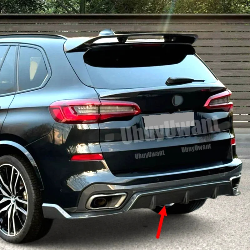 For BMW G05 X5 M Sport Rear Bumper Diffuser Lip 2019-2020 Glossy