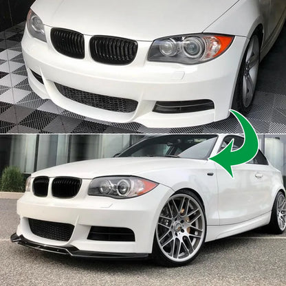 For 2008-2013 BMW 1 Series E82 E88 Automobile Front Bumper Lip
