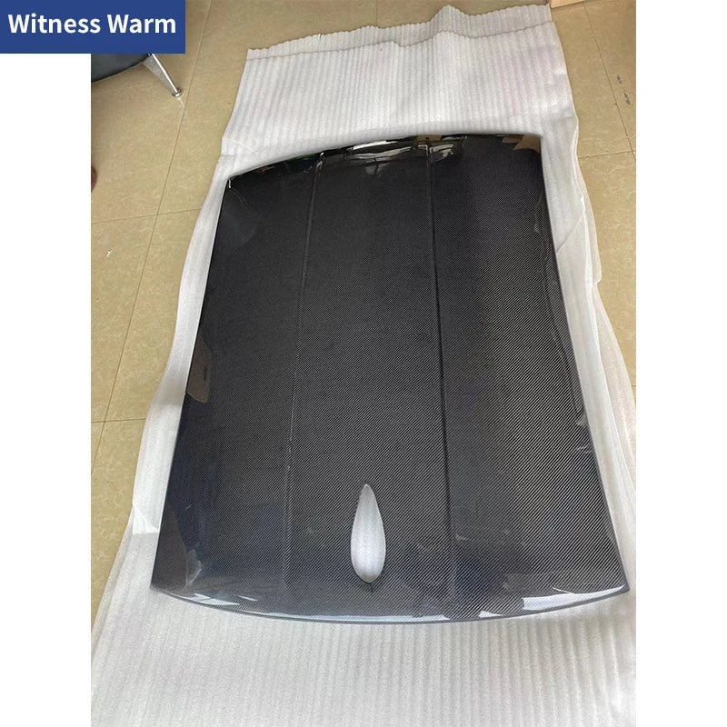 For BMW 3 Series F30 Carbon Fiber Roof Cover Trunk Boot Wings