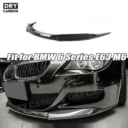 For BMW 6 Series E63 E64 Carbon Fiber Bumper Lip Bodykits M6