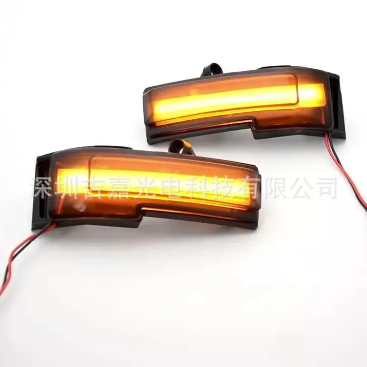 For Ford F150 2015-2020 Yellow Light Reversing Rearview Mirror