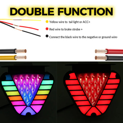 RGB F1 Brake Flowing Rear Pilot Running Signal Reverse