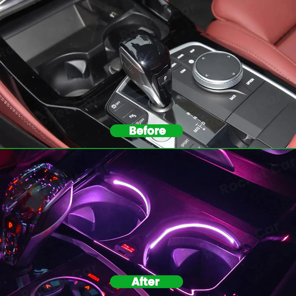 For BMW X3 X4 IX3 G01 Colour Ambient G02 X3M X4M Cup Indoor