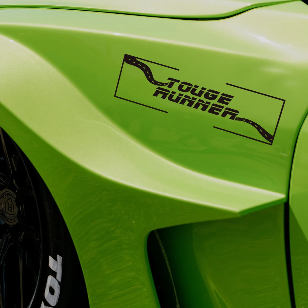 Touge Runner Jdm Slap Sticker Vinyl Decal Drifting Pull