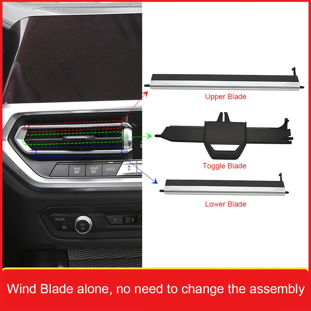 For BMW 1 Series F40 2020-2022 Dashboard Ac Vent Outlet Grille