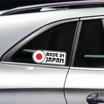 For Honda Made In Japan Flag Bumper Sticker Vinyl Decal Japanese