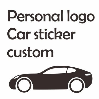 Creative Personal Customized Text Picture Advertisement Window