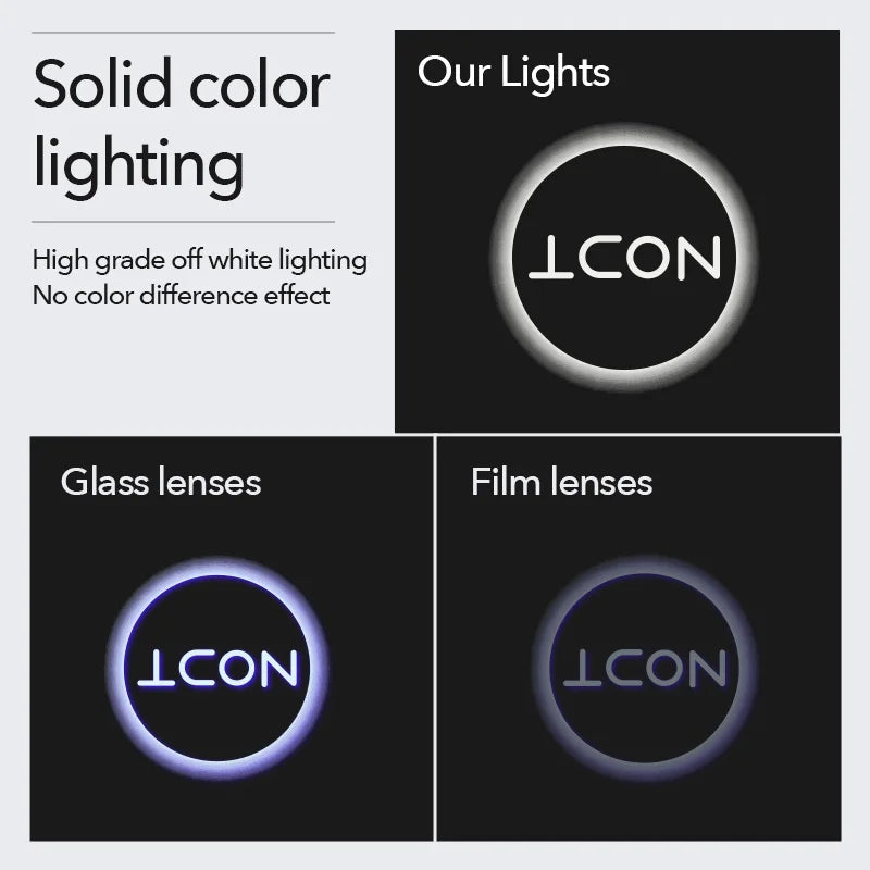 For Tesla Model3 2PCS Door Modely Models Hd Shadow Projector