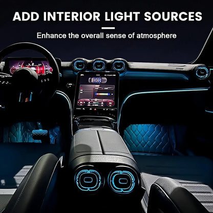 For Mercedes Benz C-Class W206 X254 Colors Active Ambient