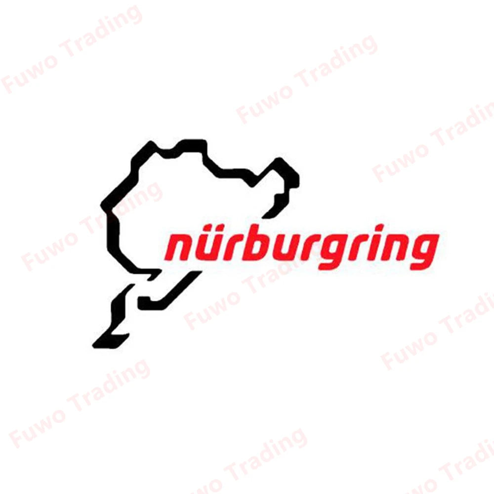 Fashion Personality Sticker Racing Track Nurburgring Vinyl Decal