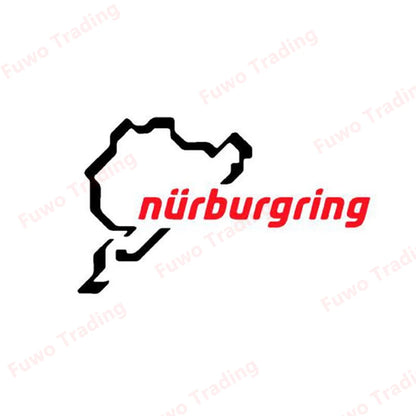 Fashion Personality Sticker Racing Track Nurburgring Vinyl Decal
