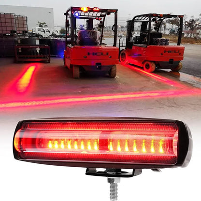 30W Forklift 15LED Warehouse Warning Red Danger Area Truck