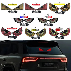 Back Window Expression Strips Lighting Pixel Panel Windshield