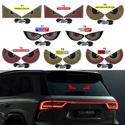 Back Window Expression Strips Lighting Pixel Panel Windshield