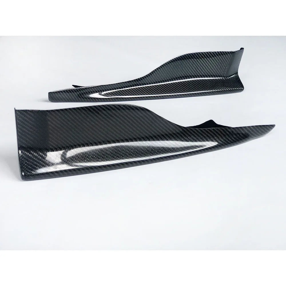 For BMW 1 Series E82 1M Rear Bumper Lip Splitters Aprons Flaps