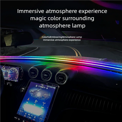 1.5m USB APP RGB Windshield Ambient Interior wrap-around