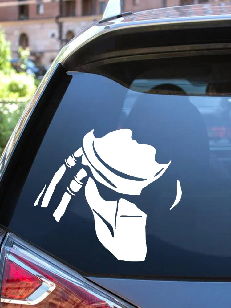 Various Sizes Vinyl Decal Predator Sticker Waterproof Decors On