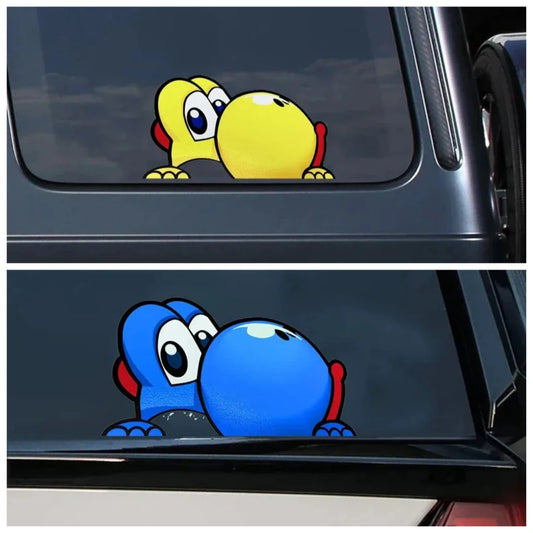 Cartoon Animal Dinosaur Vinyl Sticker Creative Decal Window