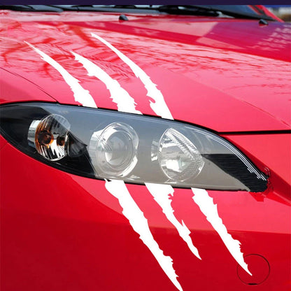 Sticker Reflective Monster Claw Scratch Stripe Marks Headlight