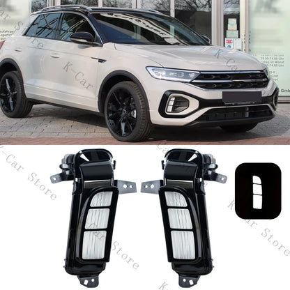 For Volkswagen VW T-ROC Rline R-Line Front Bumper Daytime