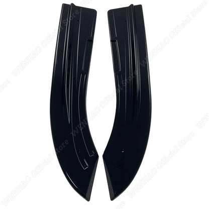 For BMW E60 E61 M-Pack 2003-2010 1pair Gloss Black Rear Bumper