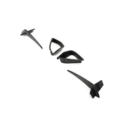 For BMW G14 G15 G16 840I Dry Carbon Fiber G15 Front Bumper Vents