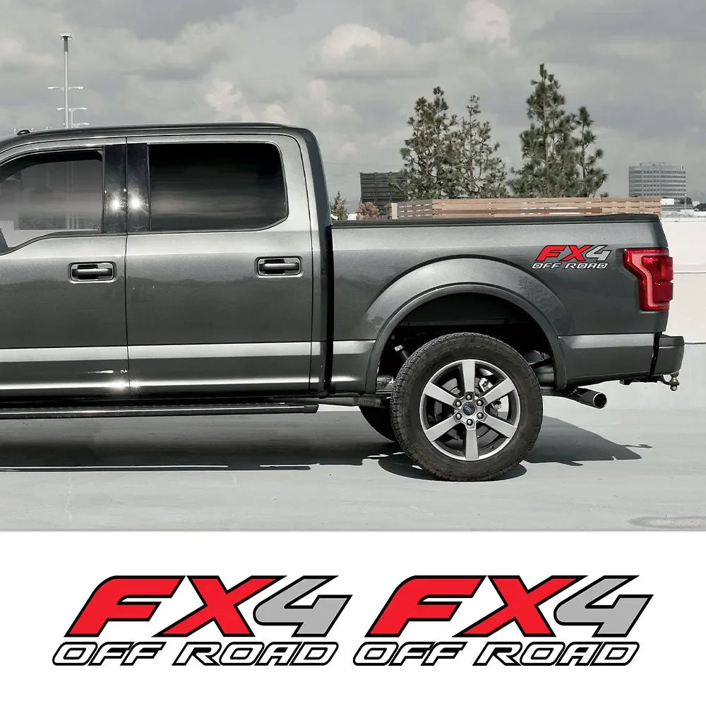 For Ford Ranger Raptor F150 Mitsubishi 2PC FX4 Off Road Sticker