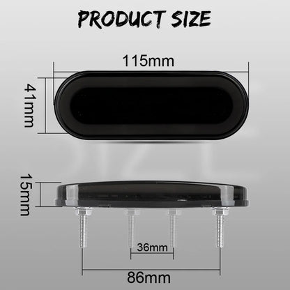 For Trailer 12V 24V Truck Tail Rear Turn Signal Brake Stop