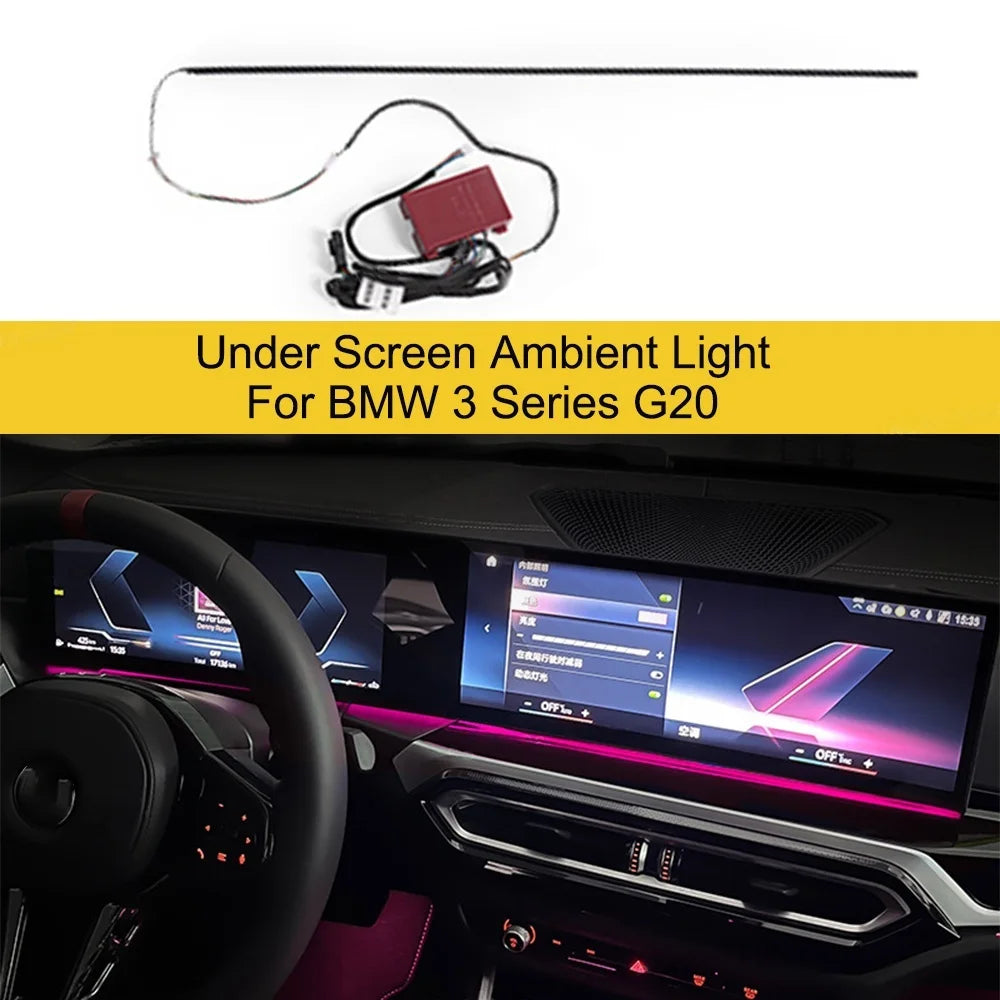 For BMW 3 Sereis G20 Facelift Copilot Dash Radio Button Ambient